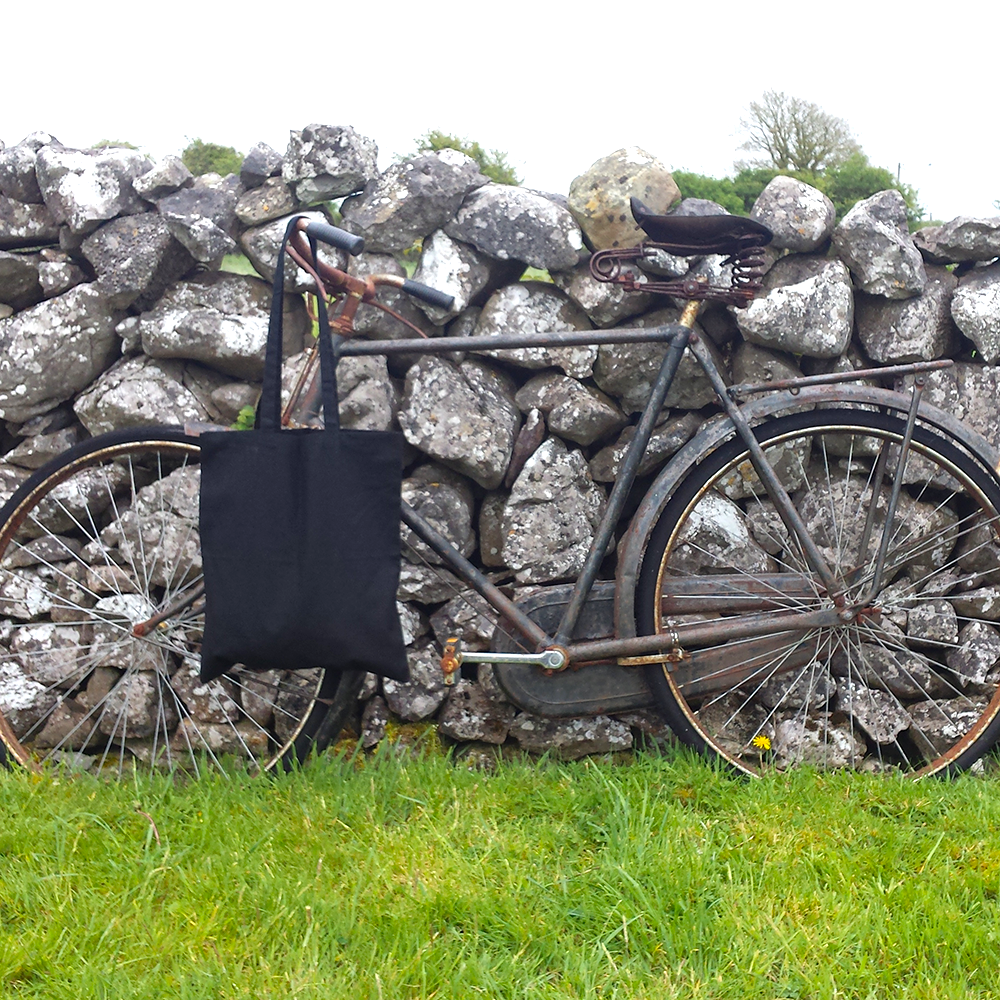 【THEAIRTOWN】 dot pattern eco bag 25SS ●送料・関税込● Q-Tees Q125500 - Eco-Friendly Cotton Shopper Tote with